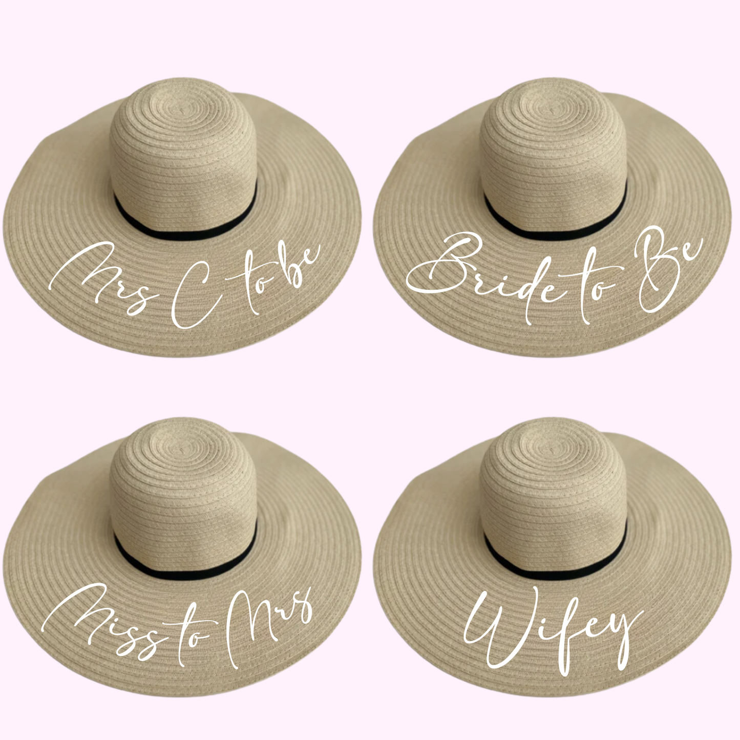 Bride Bundle - Bride Tee, Hat & Sliders - Gifts for Brides - Bridal Party - Hen Party