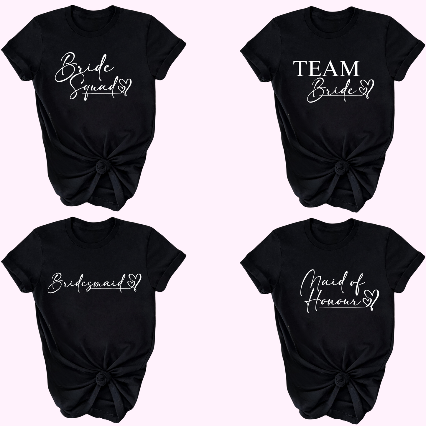 Bridal Party Bundle - Bridal Party Tee, Hat & Sliders - Gifts for Bridal Parties - Bridal Party - Hen Party - Bridesmaids