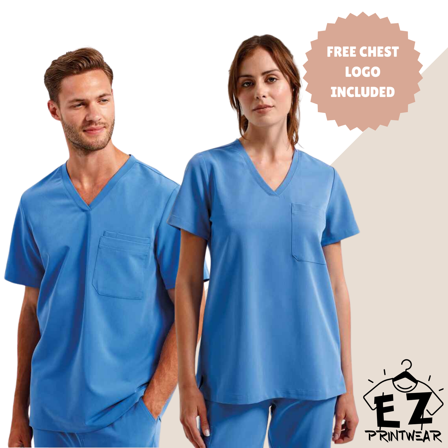 Health & Beauty - Beauty Tunic - Beauty Scrubs - His and Hers