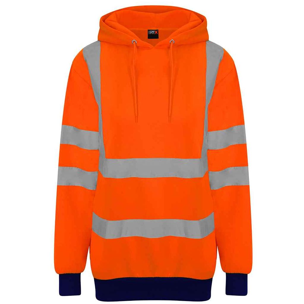 Workwear Hi Vis Hoodie - Personalised Workwear - Professional Hi Vis Hoodie - Printed Hi Vis Hoodie