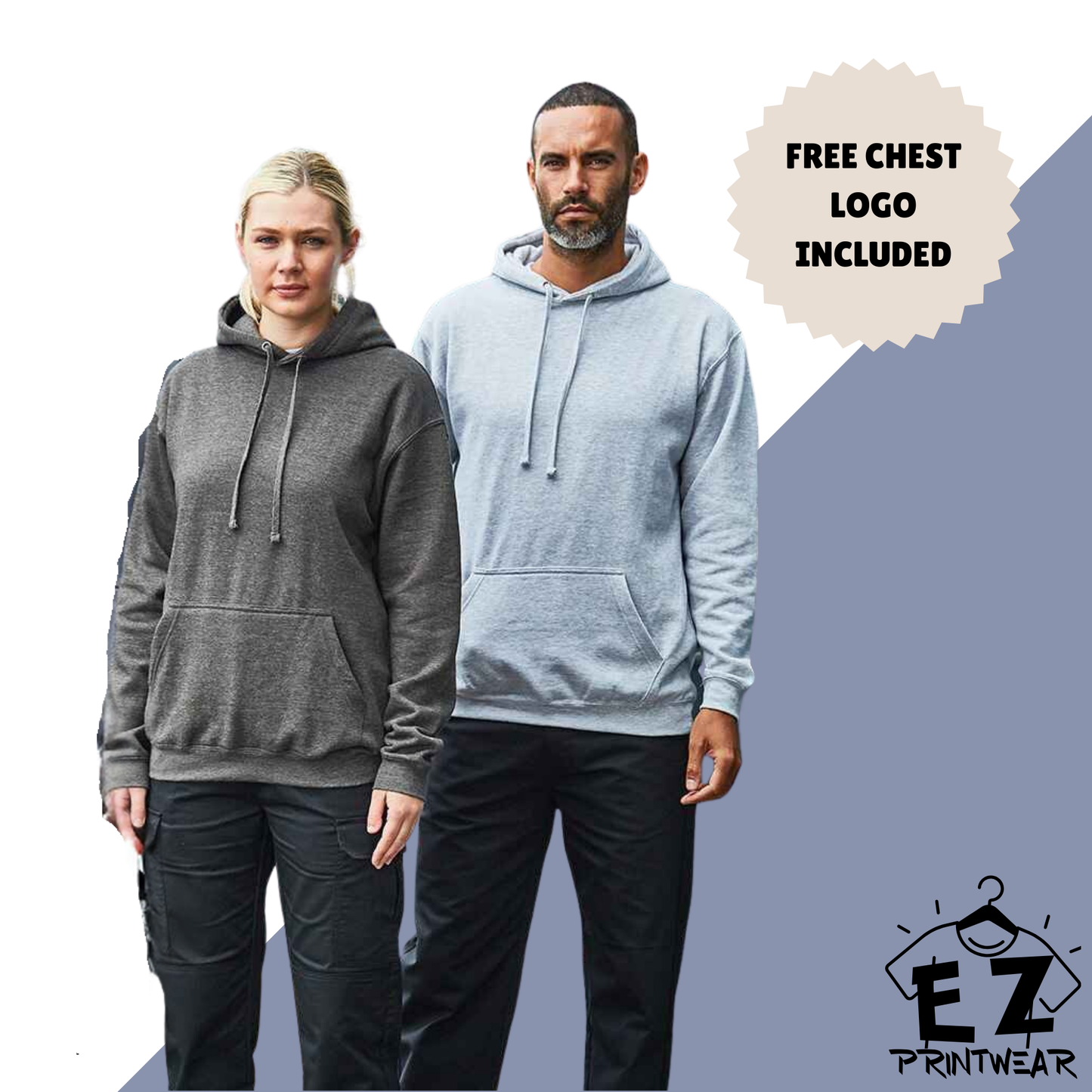 Workwear Pro Hoodie - Personalised Workwear - Professional Hoodie - Printed Hoodie
